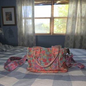 Natural Life Mini Tote Crossbody